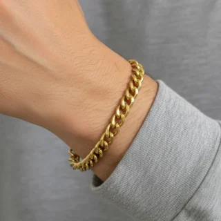 Premium Silver-Tone Stainless Steel Bracelet – Minimalist & Elegant Copy