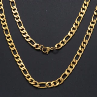 Timeless Elegance: The Anti-Tarnish Figaro Link Chain